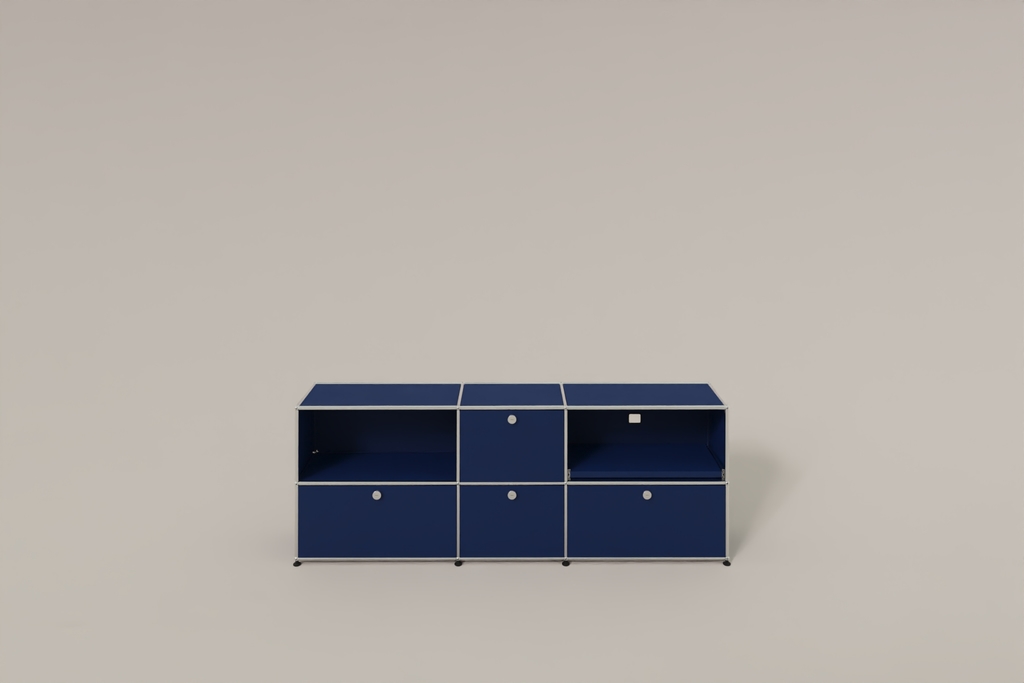 USM Haller Sideboard, 4 Klapptüren, 1 Ausziehtablar Produktbild