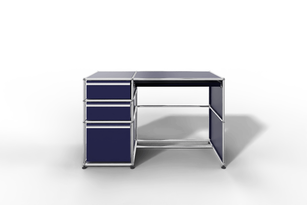 USM Haller Arbeitsplatz mit 3 Schubladen
