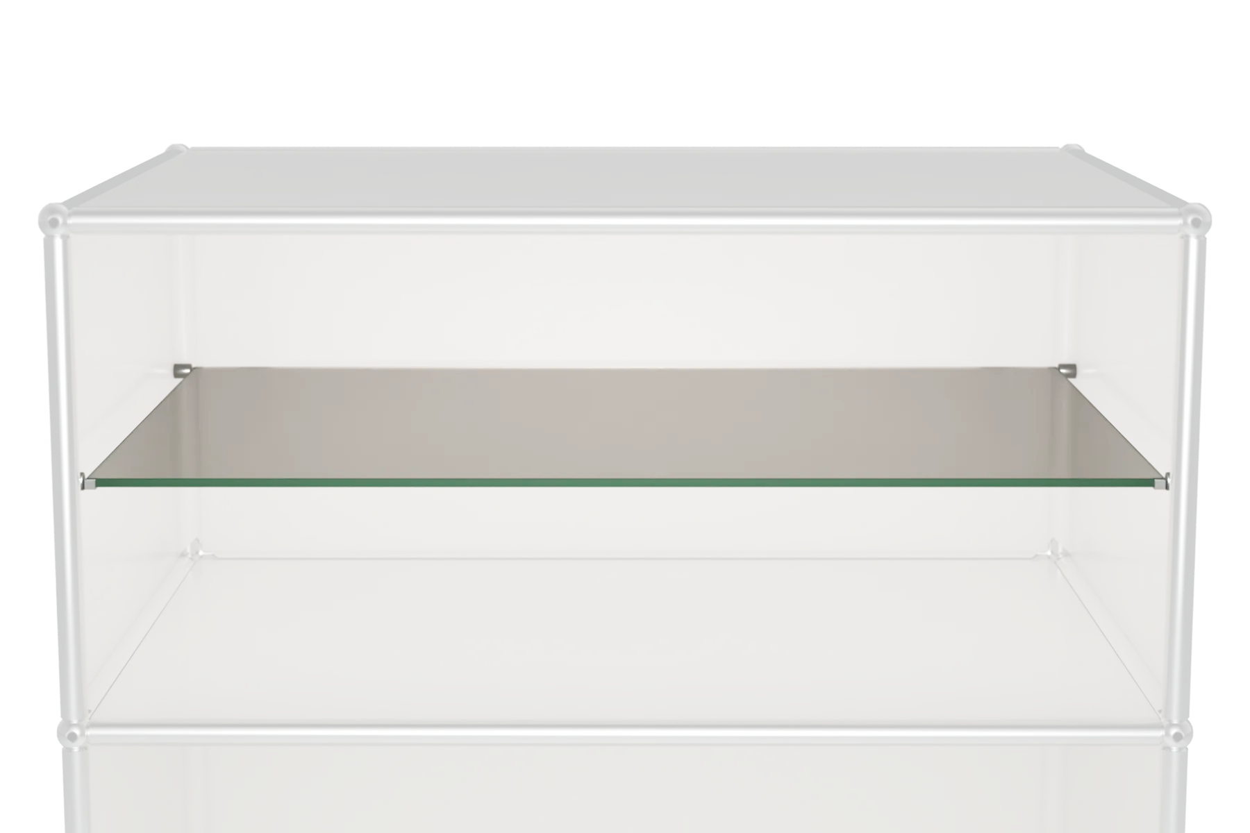 USM Haller Zwischentablar Größe wählbar, wahlweise Metall oder Glas Produktbild