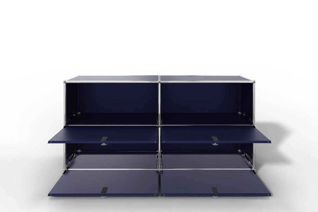 Farbe wählbar - USM Haller Sideboard, mit 4 Klapptüren Produktbild