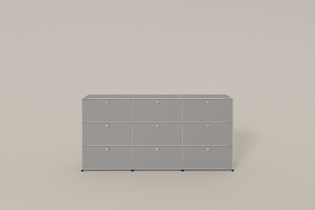 USM Haller Highboard mit 9 Klapptüren Produktbild