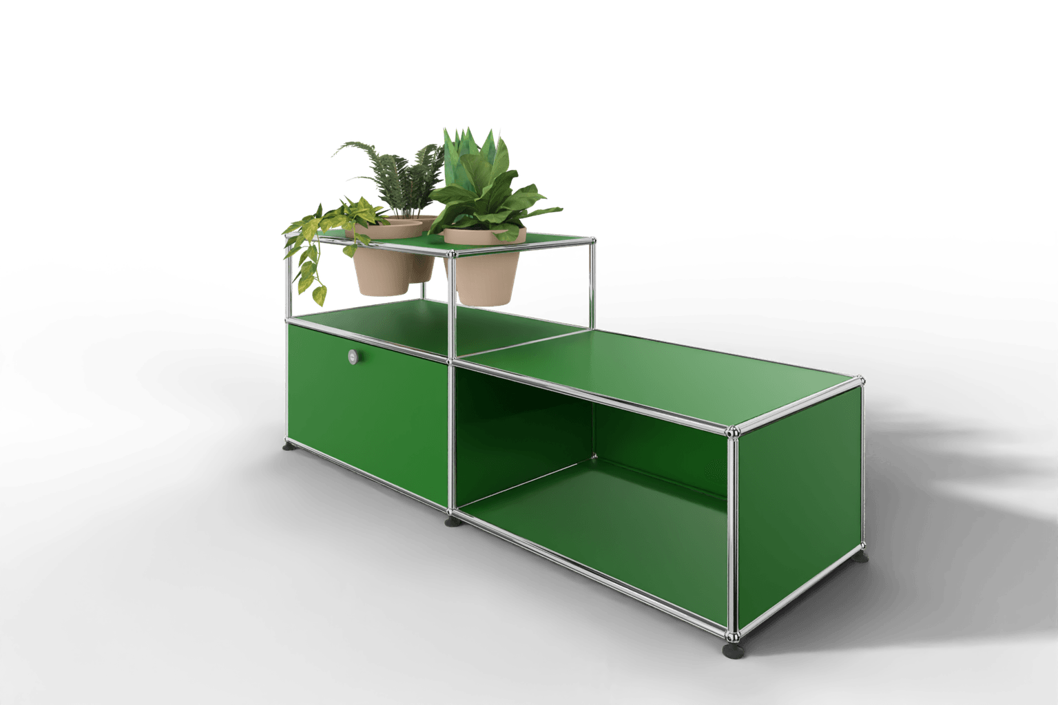 USM Haller Lowboard mit Pflanzeneinlage Produktbild