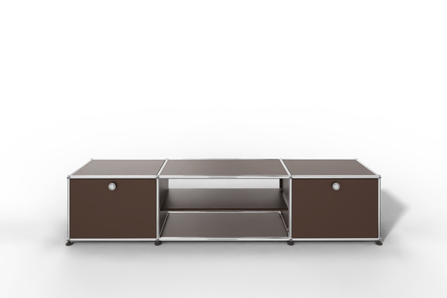 USM Haller TV-Lowboard mit Mittelteil und Zwischentablar