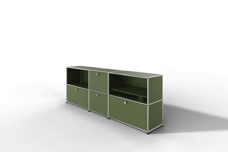 USM Haller Sideboard, 4 Klapptüren, 1 Ausziehtablar Produktbild