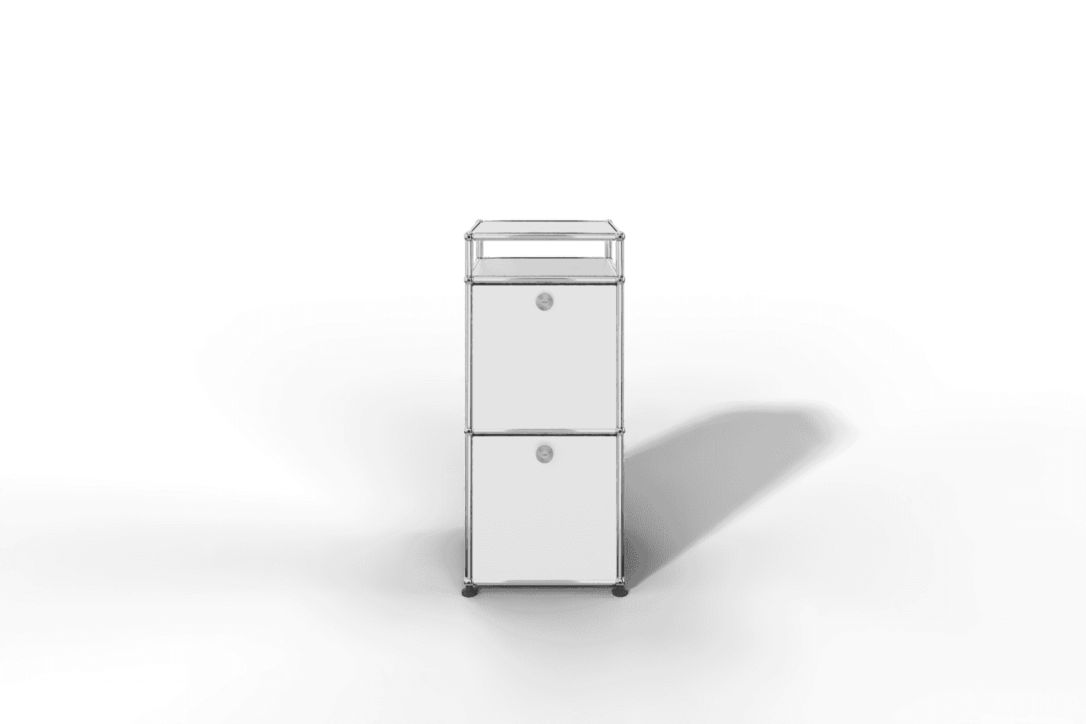 Schmales Highboard mit 2 Klapptüren Produktbild