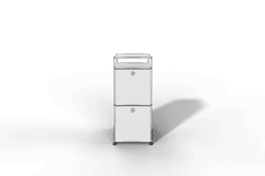 Schmales Highboard mit 2 Klapptüren Produktbild