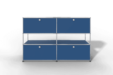 USM Haller Highboard mit 4 Klapptüren und offener Ebene Produktbild