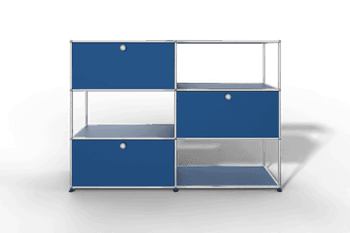 USM Haller Highboard/Raumteiler, 3 offene Elemente, 3 Klapptüren Produktbild