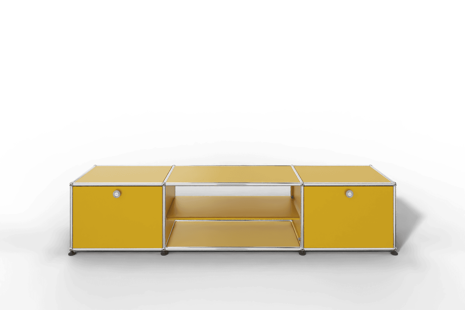 USM Haller TV-Lowboard mit Mittelteil und Zwischentablar Produktbild