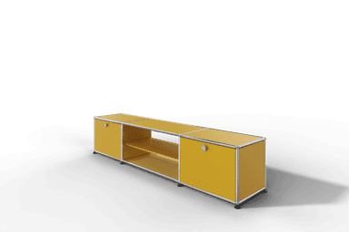 USM Haller TV-Lowboard mit Mittelteil und Zwischentablar Produktbild