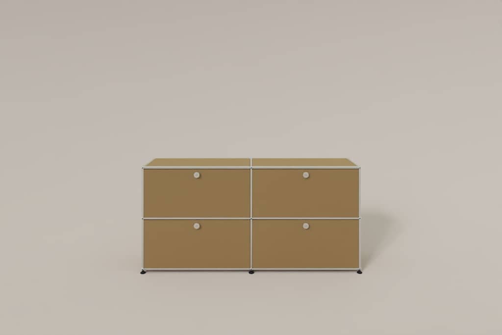 Sideboard mit 4 Klapptüren, 152 cm