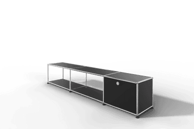 USM Haller Lowboard, mit 1 Klapptüre, von Paul Schärer & Fritz Haller Produktbild