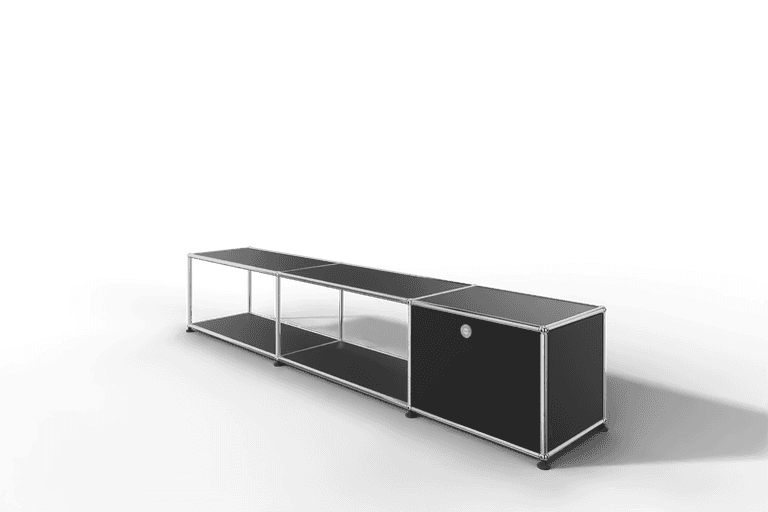 USM Haller Lowboard, mit 1 Klapptüre, von Paul Schärer & Fritz Haller Produktbild