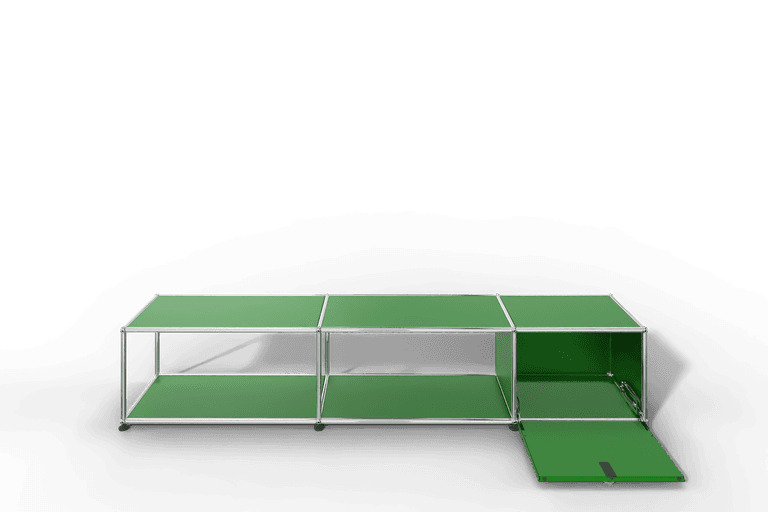 USM Haller Lowboard, mit 1 Klapptüre, von Paul Schärer & Fritz Haller Produktbild