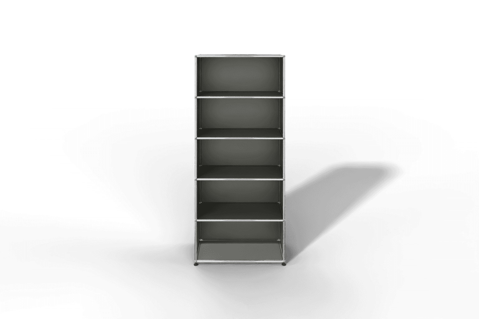 USM Haller Regal hoch mit Rückwand Produktbild