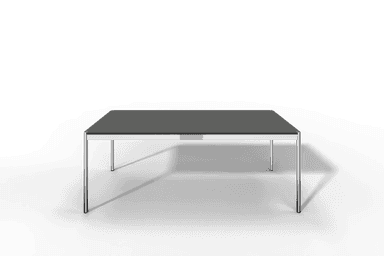 USM Haller Tisch, Tiefe 1000 mm, Linoleum beschichtet, aus 5 Farben wählbar, Tischlänge wählbar Produktbild