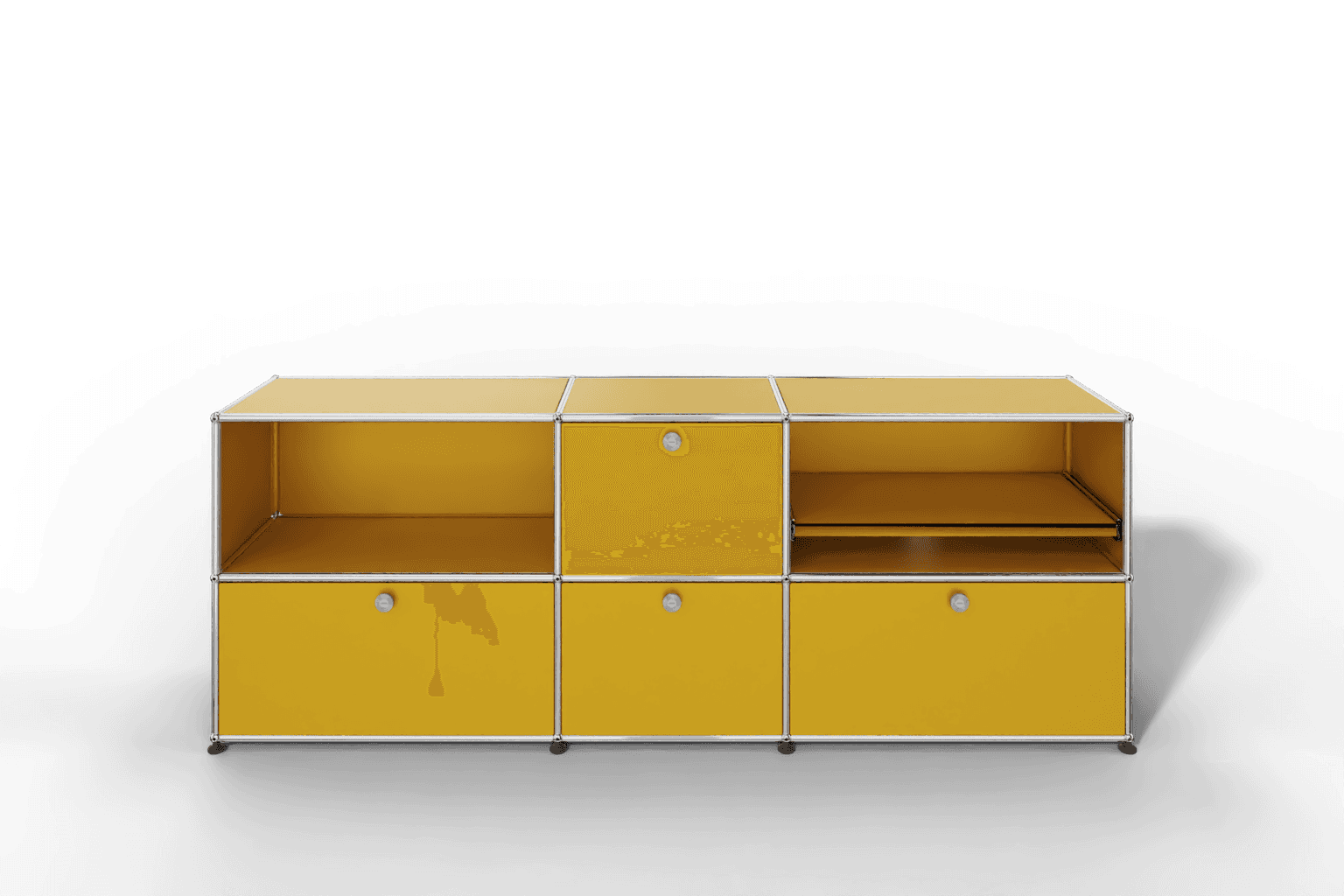 USM Haller Sideboard, 4 Klapptüren, 1 Ausziehtablar Produktbild