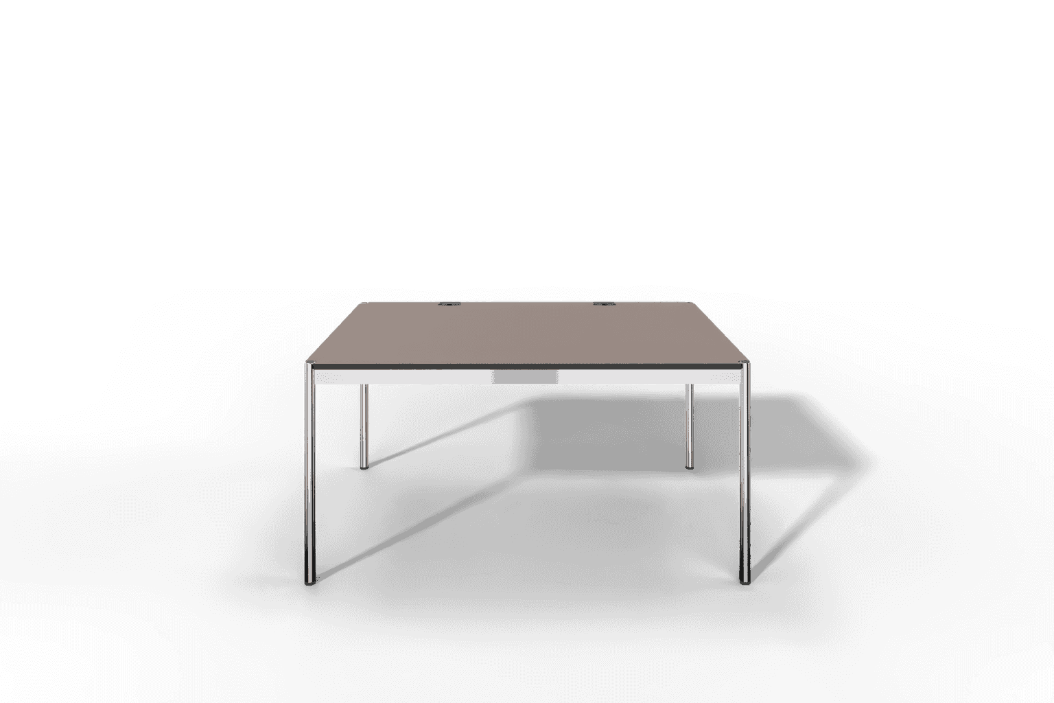 USM Haller Tisch Plus,Tiefe 1000 mm, Oberfläche Linoleum Produktbild