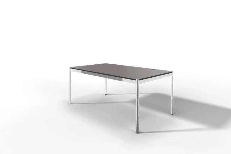 USM Haller Tisch Plus,Tiefe 1000 mm, Oberfläche Kunstharz Produktbild