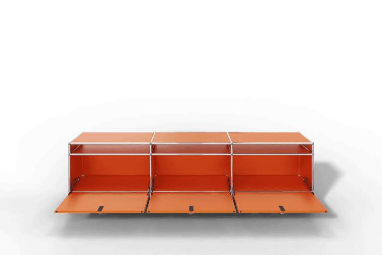 USM Haller TV-Lowboard, von Paul Schärer & Fritz Haller Produktbild