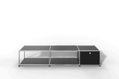 USM Haller Lowboard, mit 1 Klapptüre, von Paul Schärer & Fritz Haller Produktbild