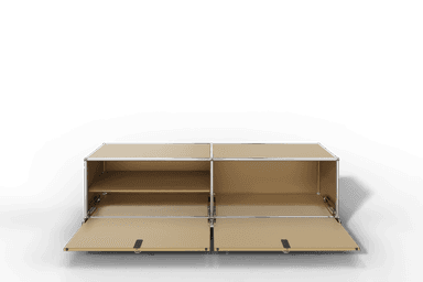 USM Haller Lowboard auf Rollen und mit 2 Klapptüren Produktbild