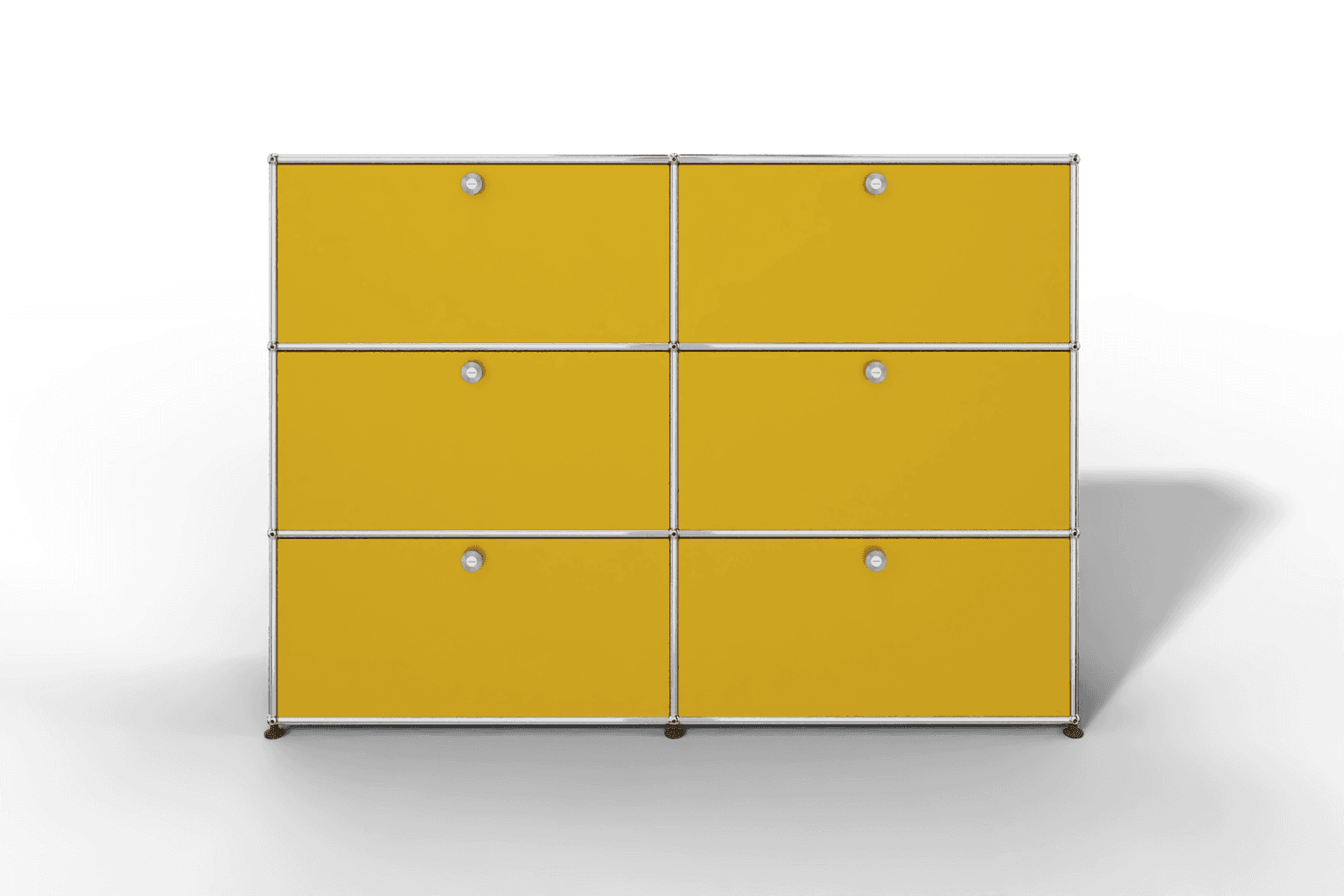 USM Haller Highboard, mit 6 Klapptüren, von Paul Schärer & Fritz Haller Produktbild