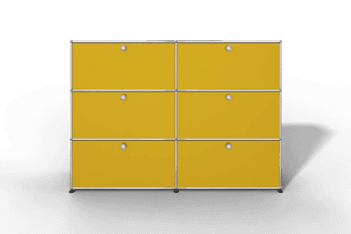 USM Haller Highboard, mit 6 Klapptüren, von Paul Schärer & Fritz Haller Produktbild