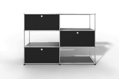 USM Haller Highboard/Raumteiler, 3 offene Elemente, 3 Klapptüren Produktbild