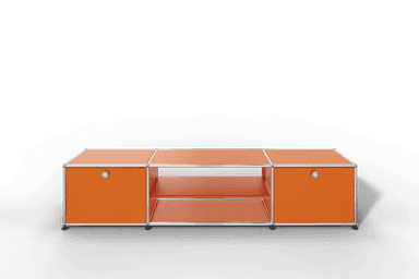 USM Haller TV-Lowboard mit Mittelteil und Zwischentablar Produktbild