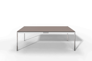 USM Haller Tisch, Tiefe 1000 mm, Linoleum beschichtet, aus 5 Farben wählbar, Tischlänge wählbar Produktbild
