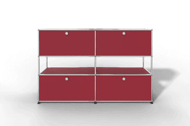 USM Haller Highboard mit 4 Klapptüren und offener Ebene Produktbild