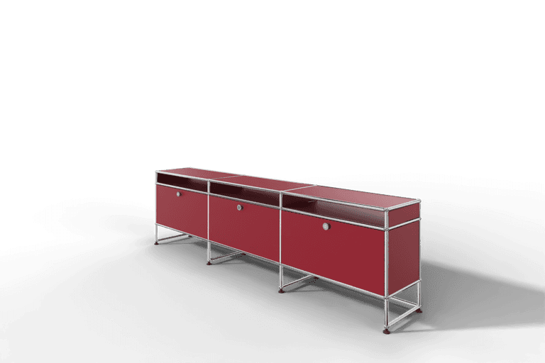 USM Haller TV-Lowboard, von Paul Schärer & Fritz Haller Produktbild