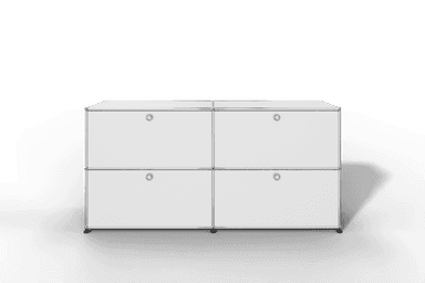 Farbe wählbar - USM Haller Sideboard, mit 4 Klapptüren Produktbild