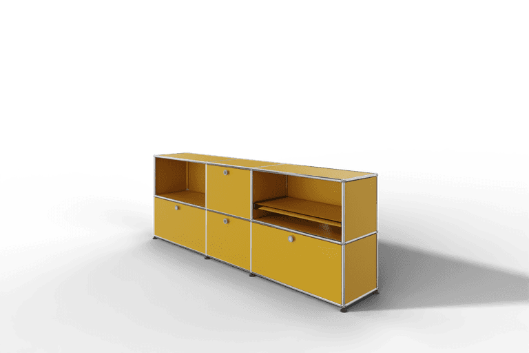 USM Haller Sideboard, 4 Klapptüren, 1 Ausziehtablar Produktbild