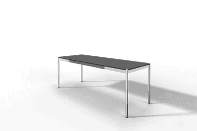 USM Haller Tisch, Tiefe 750 mm, in Fenix, aus 3 Farben wählbar, Tischlänge wählbar Produktbild