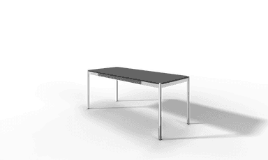 USM Haller Tisch, Tiefe 750 mm, in Fenix, aus 3 Farben wählbar, Tischlänge wählbar Produktbild