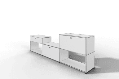 USM Haller Sideboard, 2 Klapptüren und 1 Schubkasten Produktbild