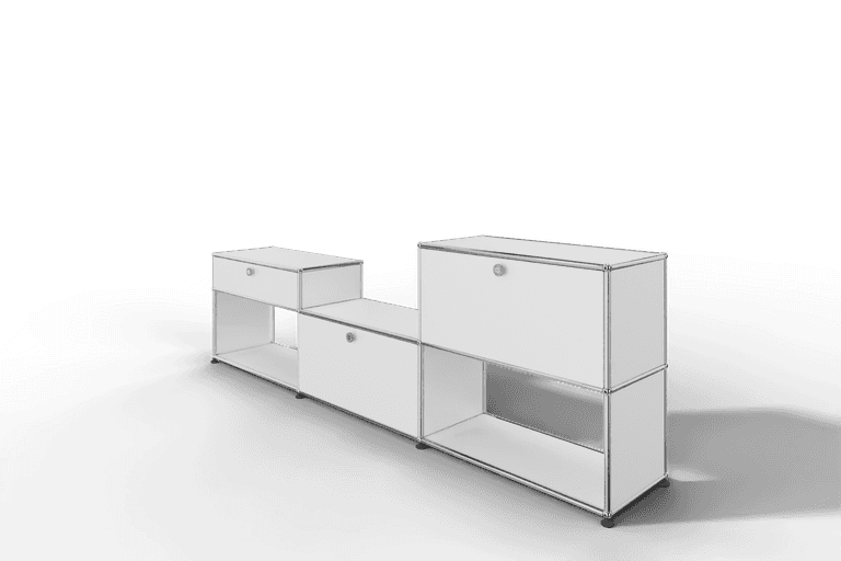 USM Haller Sideboard, 2 Klapptüren und 1 Schubkasten Produktbild