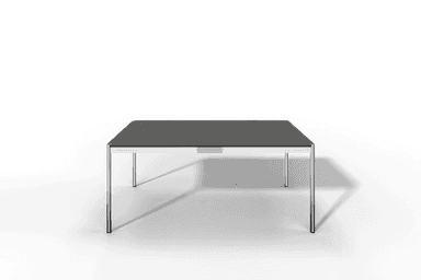 USM Haller Tisch Plus,Tiefe 1000 mm, Oberfläche Linoleum Produktbild