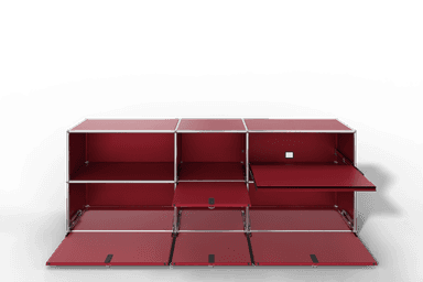 USM Haller Sideboard, 4 Klapptüren, 1 Ausziehtablar Produktbild