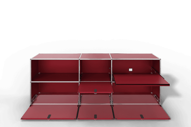 USM Haller Sideboard, 4 Klapptüren, 1 Ausziehtablar Produktbild