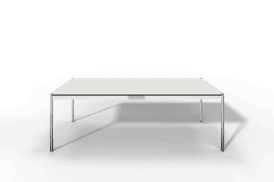 USM Haller Tisch, Tiefe 1000 mm, in Fenix, aus 3 Farben wählbar, Tischlänge wählbar Produktbild