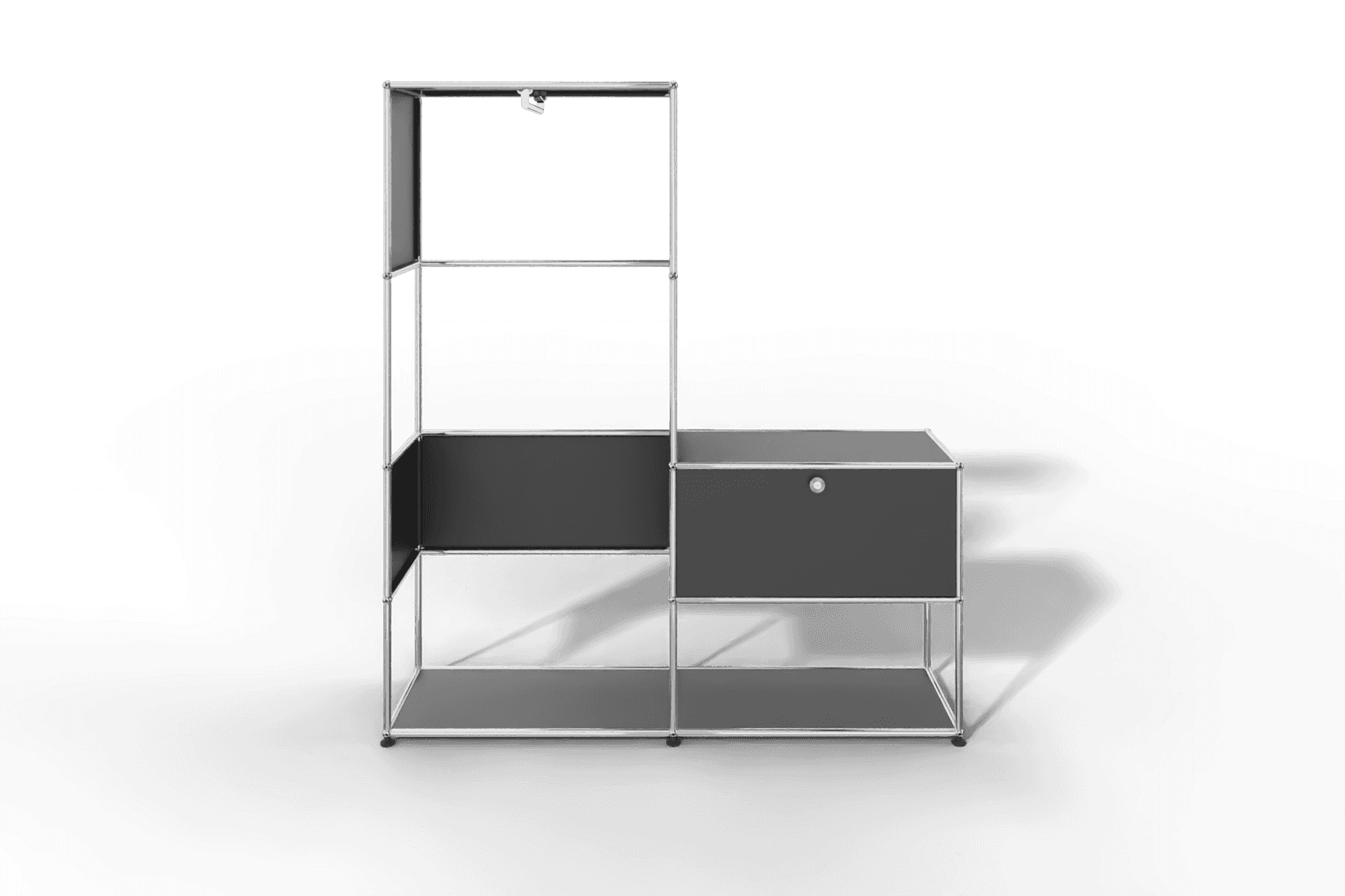 USM Haller Garderobe, 1500 mm breit, mit Klapptüre Produktbild