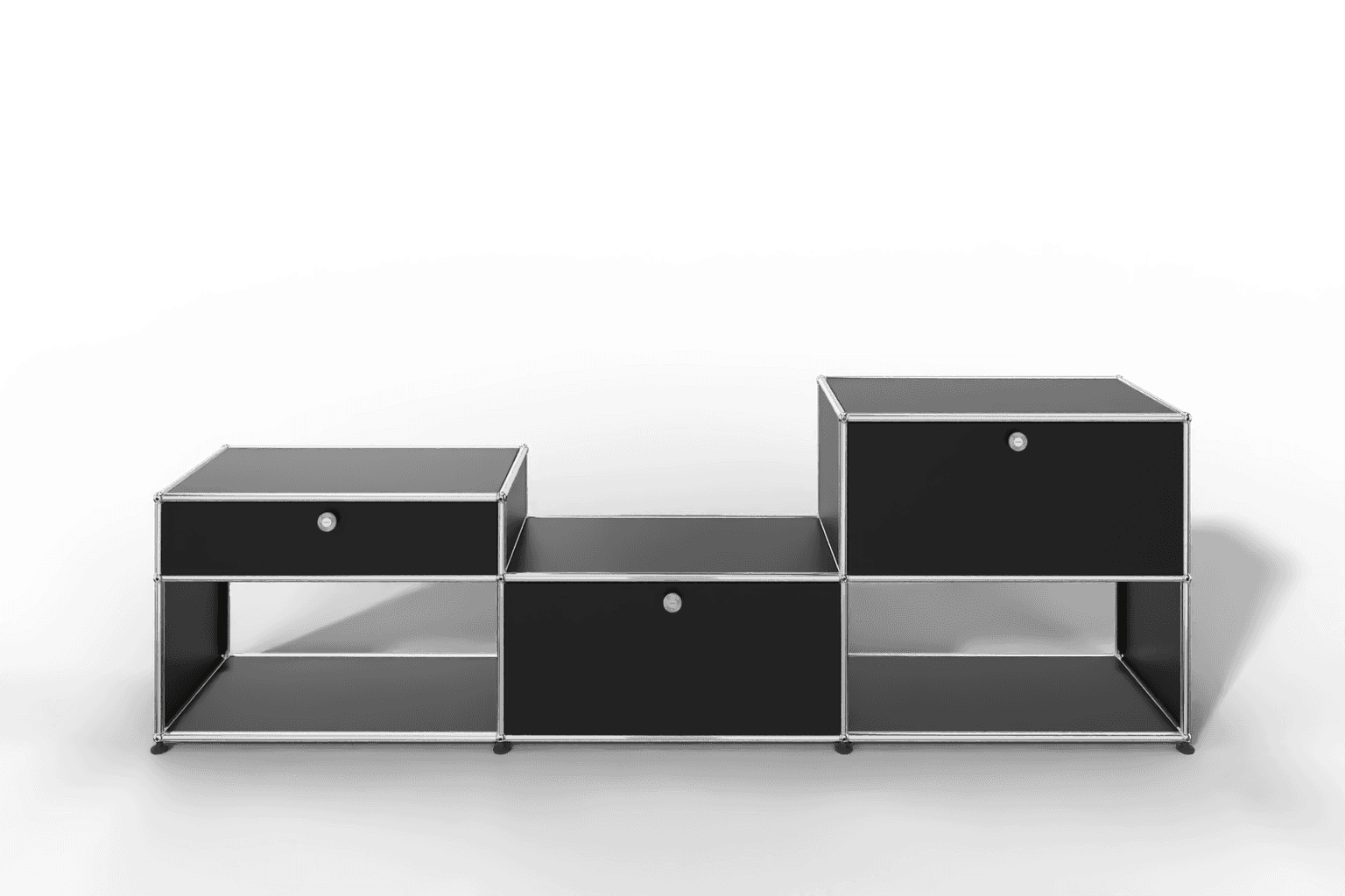 USM Haller Sideboard, 2 Klapptüren und 1 Schubkasten Produktbild