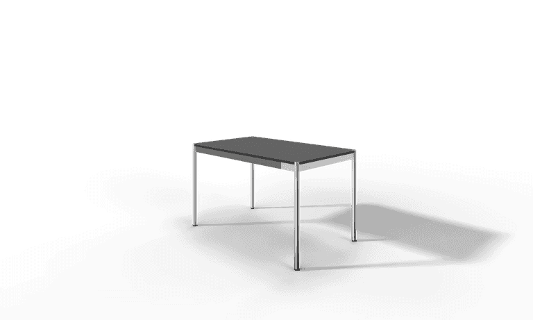USM Haller Tisch, Tiefe 750 mm, in Fenix, aus 3 Farben wählbar, Tischlänge wählbar Produktbild
