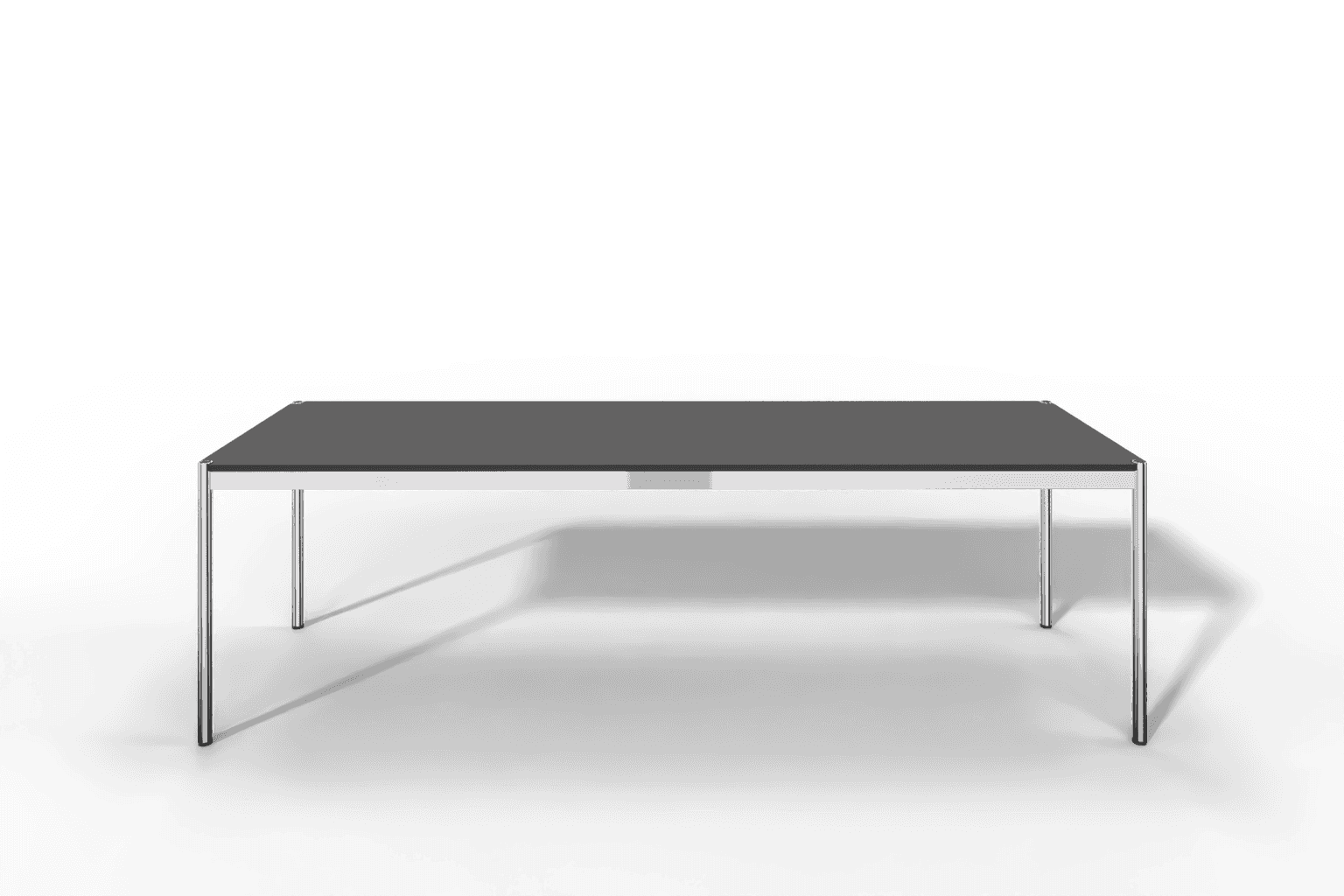 USM Haller Tisch, Tiefe 750 mm, in Fenix, aus 3 Farben wählbar, Tischlänge wählbar Produktbild