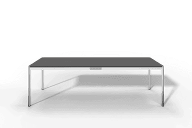 USM Haller Tisch, Tiefe 750 mm, in Fenix, aus 3 Farben wählbar, Tischlänge wählbar Produktbild