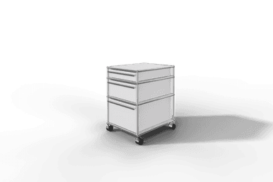 USM Haller Rollcontainer mit 3 Schüben, in 14 Farben konfigurierbar Produktbild