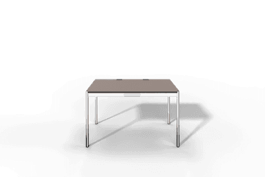USM Haller Tisch Plus,Tiefe 750 mm, Oberfläche Linoleum Produktbild